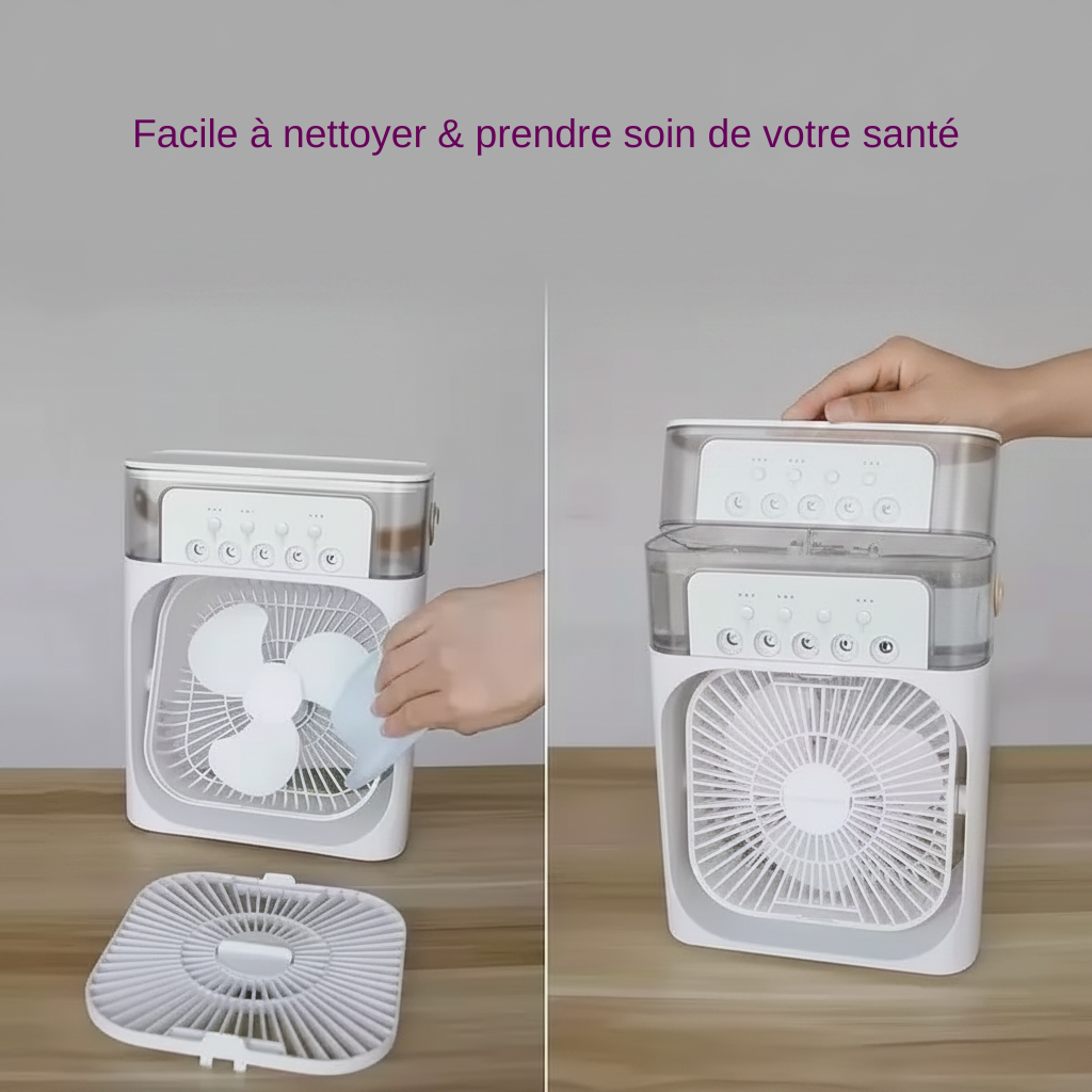 Ventilateur Rafraîchisseur 3-en-1